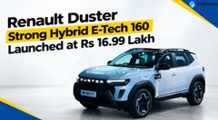 Renault Duster Strong Hybrid E-Tech 160 Launched at Rs 16.99 Lakh